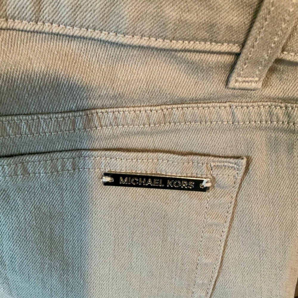 NWT Michael Kors Skinny Jeans Sz 2 Gray - Picture 4 of 7
